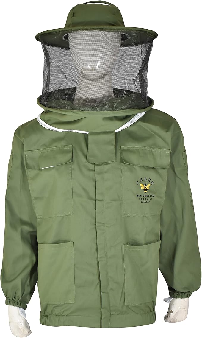 Beekeeping Jacket With Round Veil/Hat