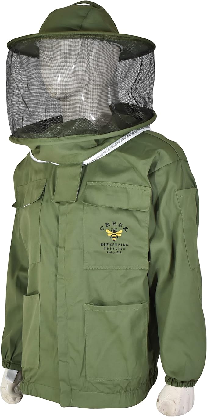Beekeeping Jacket With Round Veil/Hat