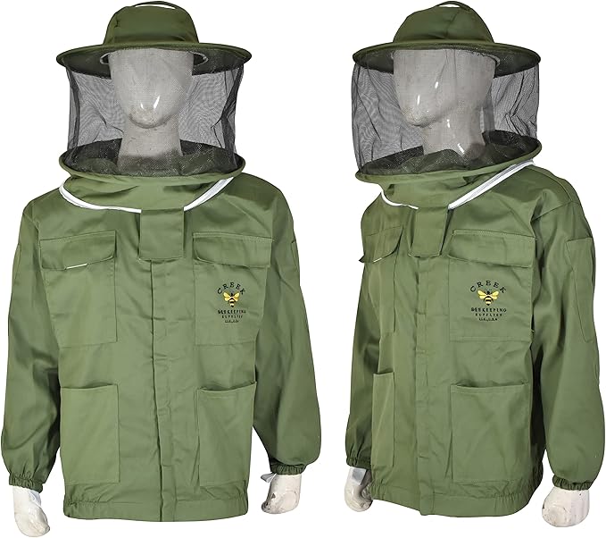 Beekeeping Jacket With Round Veil/Hat