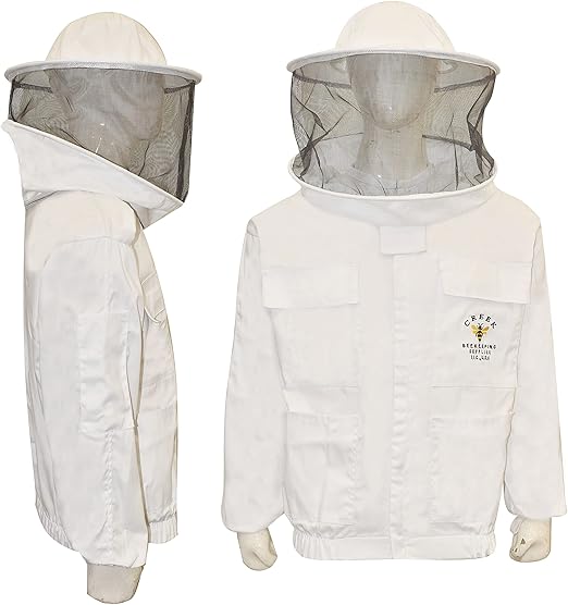 Beekeeping Jacket With Round Veil/Hat