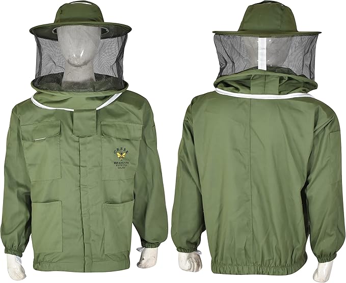 Beekeeping Jacket With Round Veil/Hat