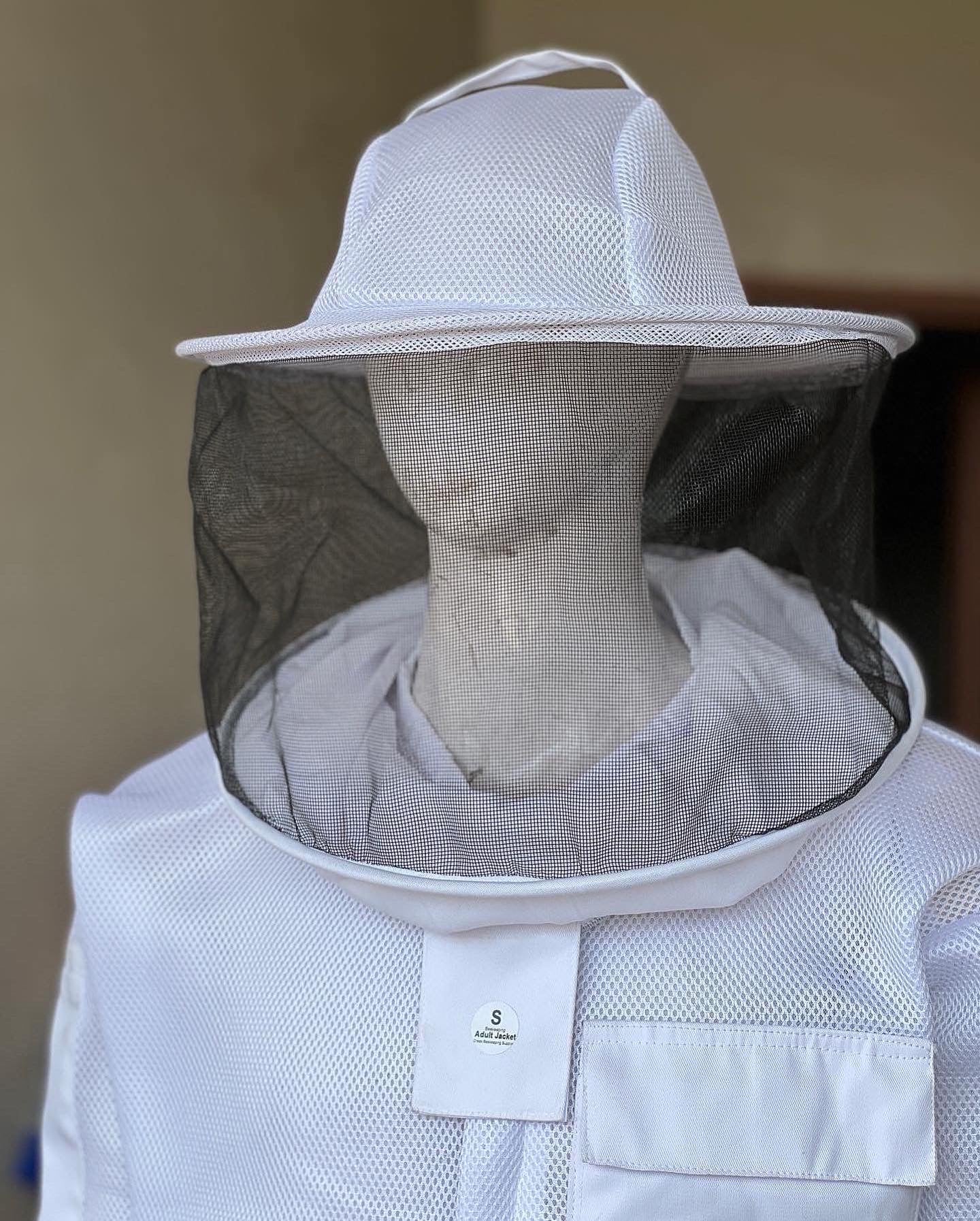 Beekeeping Airy Mesh Jacket With Round Veil/Hat