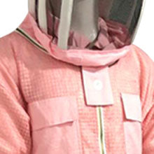 Premium Pink 3-Layer Fully Ventilated Beekeeping Suit with 2 Round Veils (Copy)