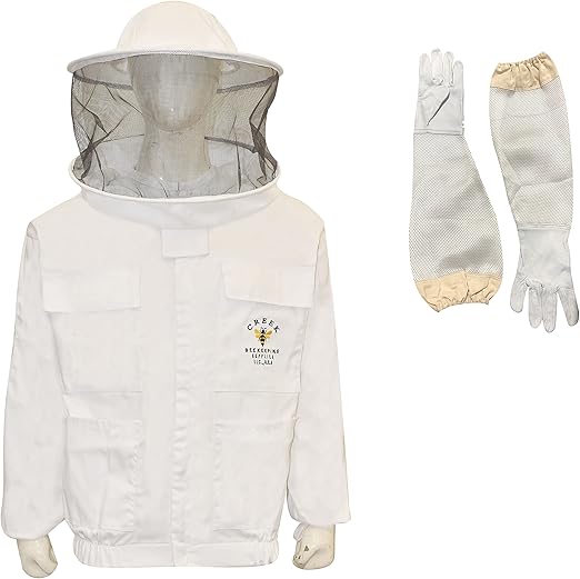 Beekeeping Jacket With Round Veil/Hat