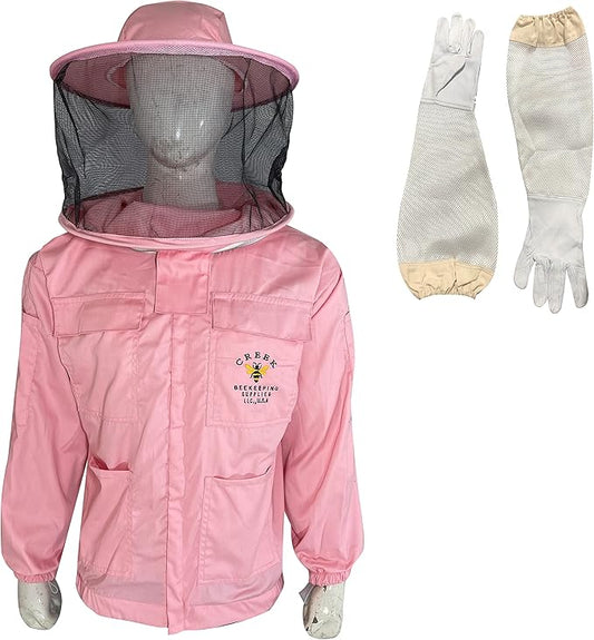 Beekeeping Jacket With Round Veil/Hat
