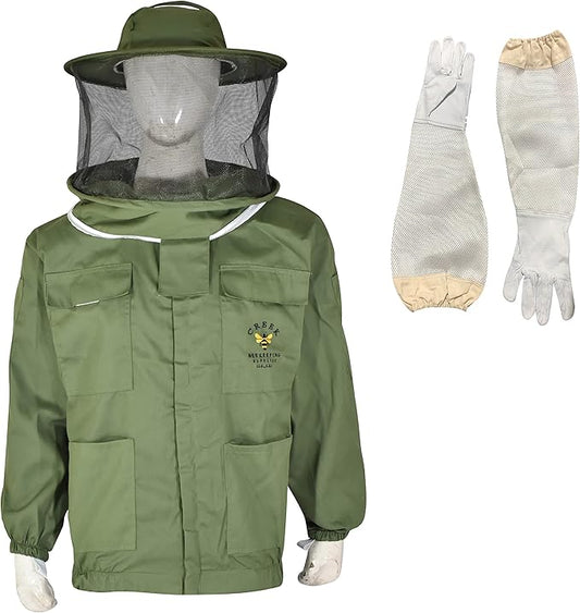 Beekeeping Jacket With Round Veil/Hat