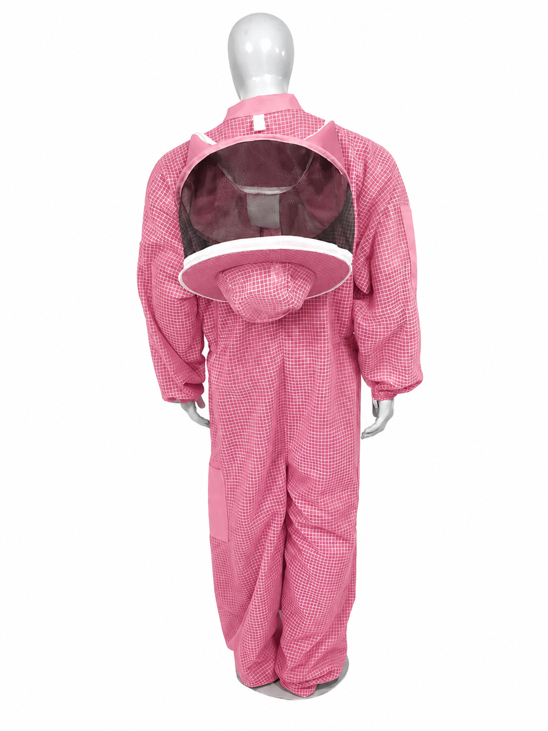 Premium Pink 3-Layer Fully Ventilated Beekeeping Suit with 2 Round Veils (Copy)