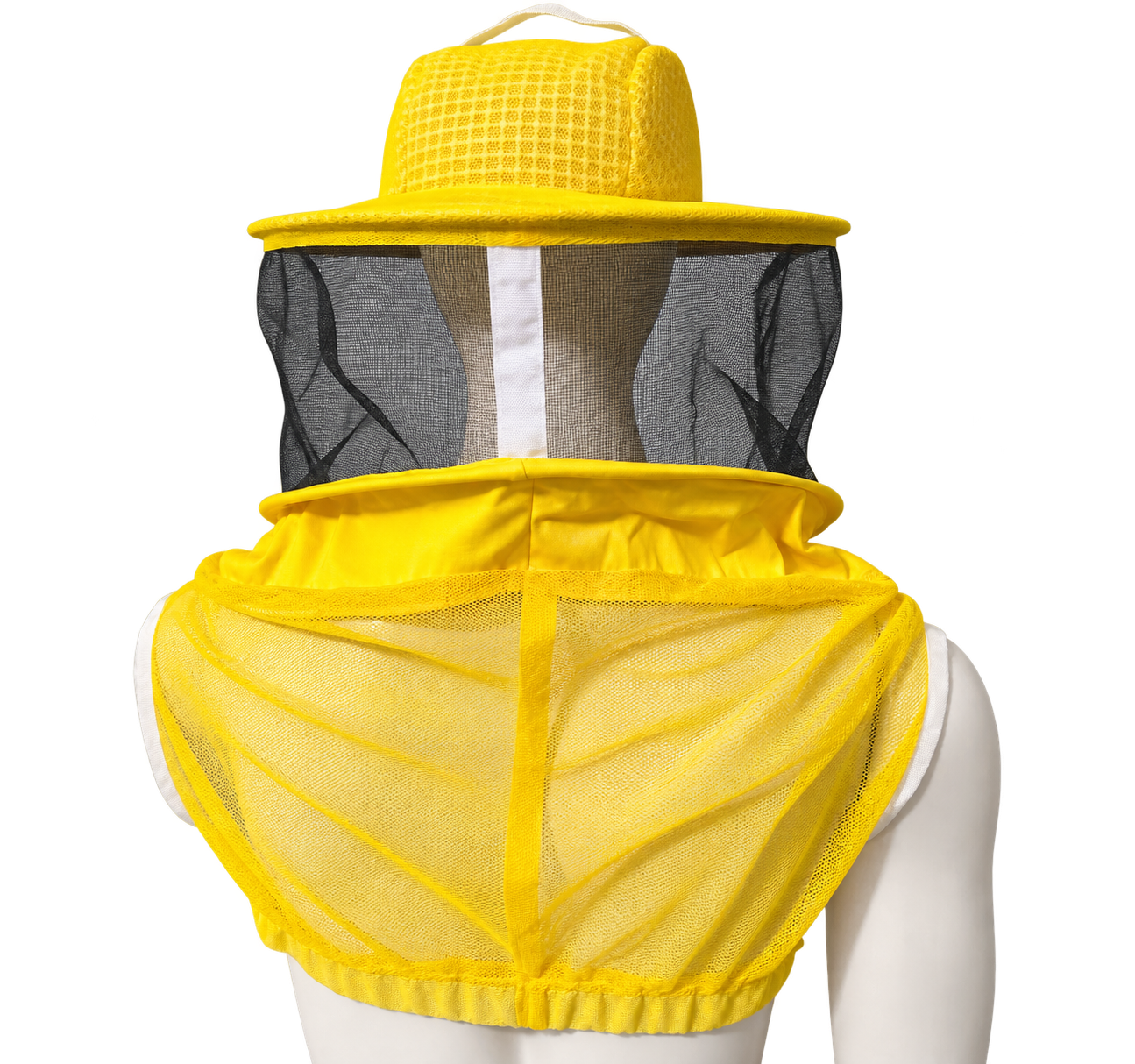 Premium Yellow 3-Layer Fully Ventilated Beekeeping Suit with 2 Round Veils (Copy)