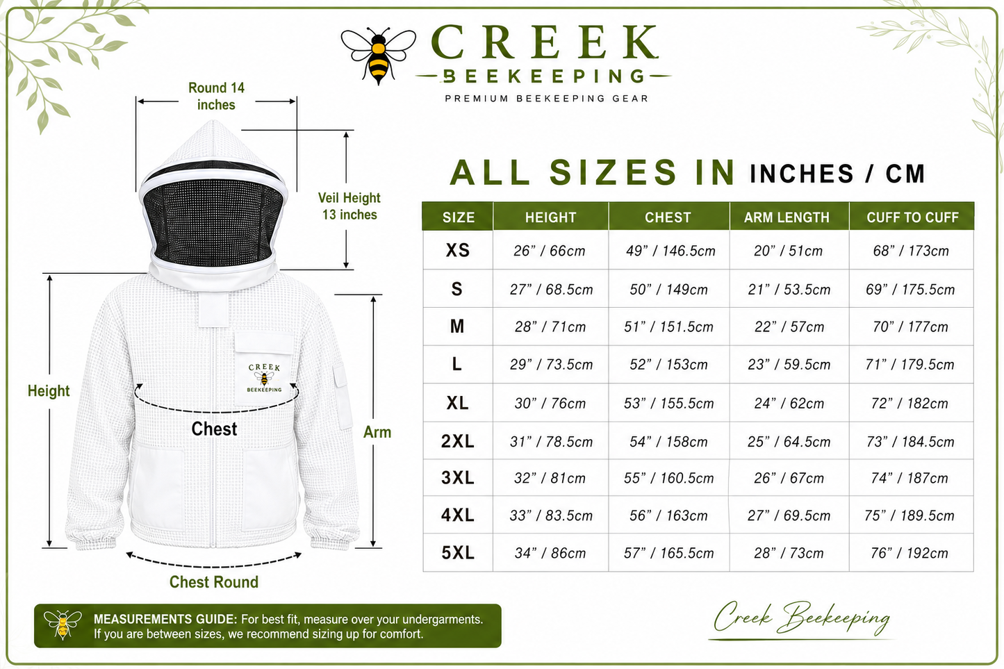 Beekeeping Ventilated Jacket With Fencing Veil/ Hat