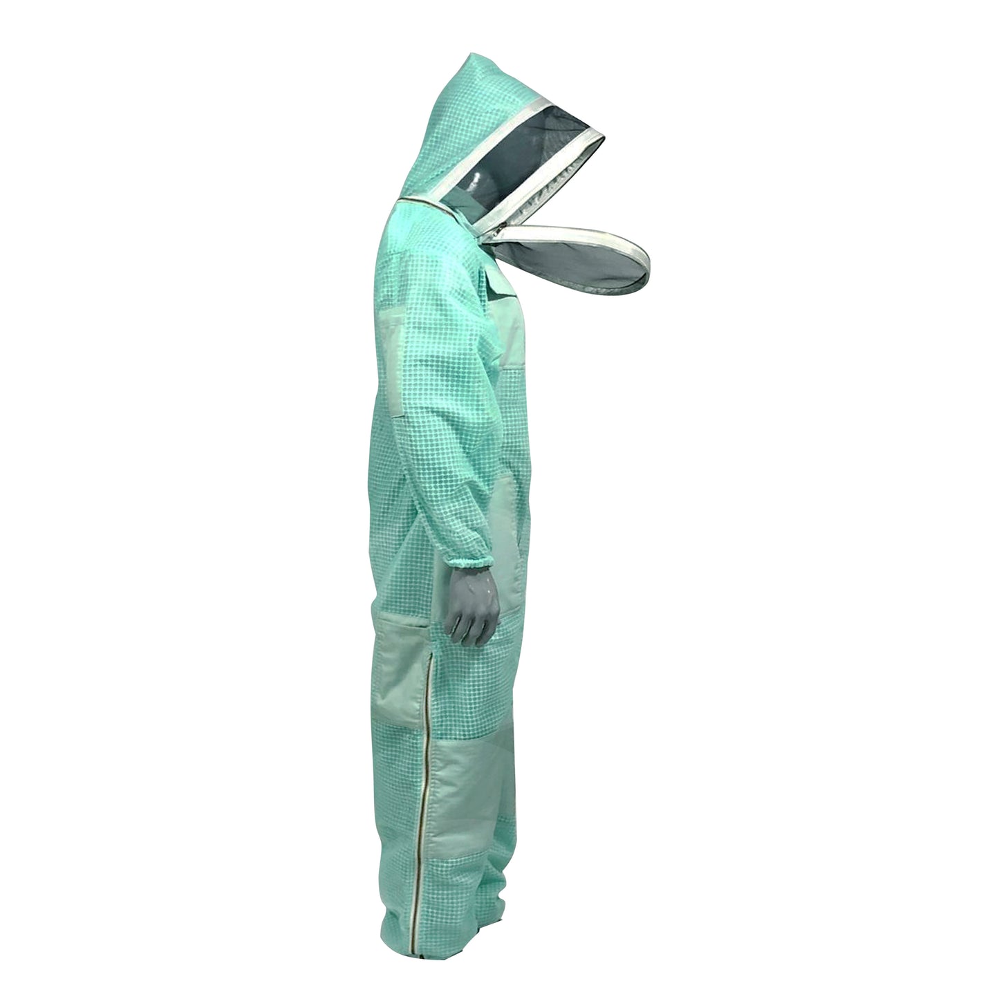 Premium Aqua 3- Layer Fully Ventilated Suit With Fencing Veil / Hat (Copy)