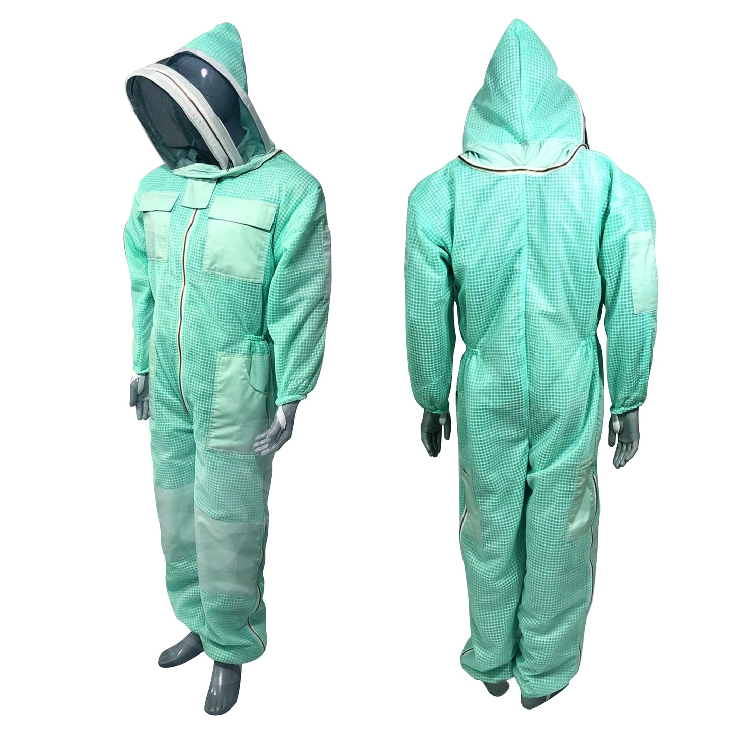 Premium Aqua 3- Layer Fully Ventilated Suit With Fencing Veil / Hat (Copy)