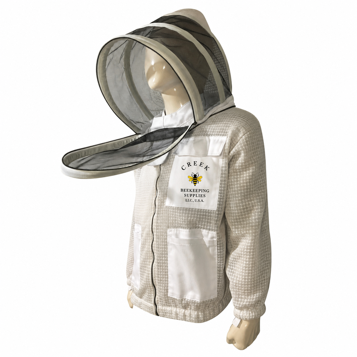 Premium 3- Layer Fully Ventilated Suit With Fencing Veil / Hat