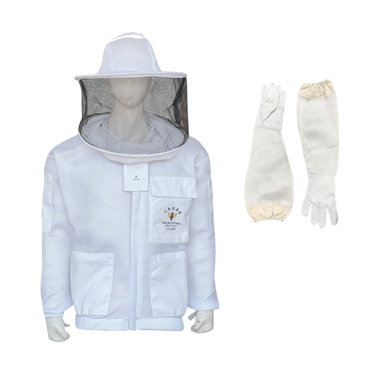 Beekeeping Airy Mesh Jacket With Round Veil/Hat