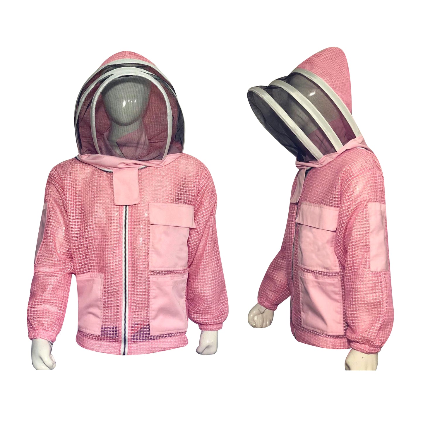 Beekeeping  PINK Ventilated Jacket With Fencing Veil/ Hat (Copy)