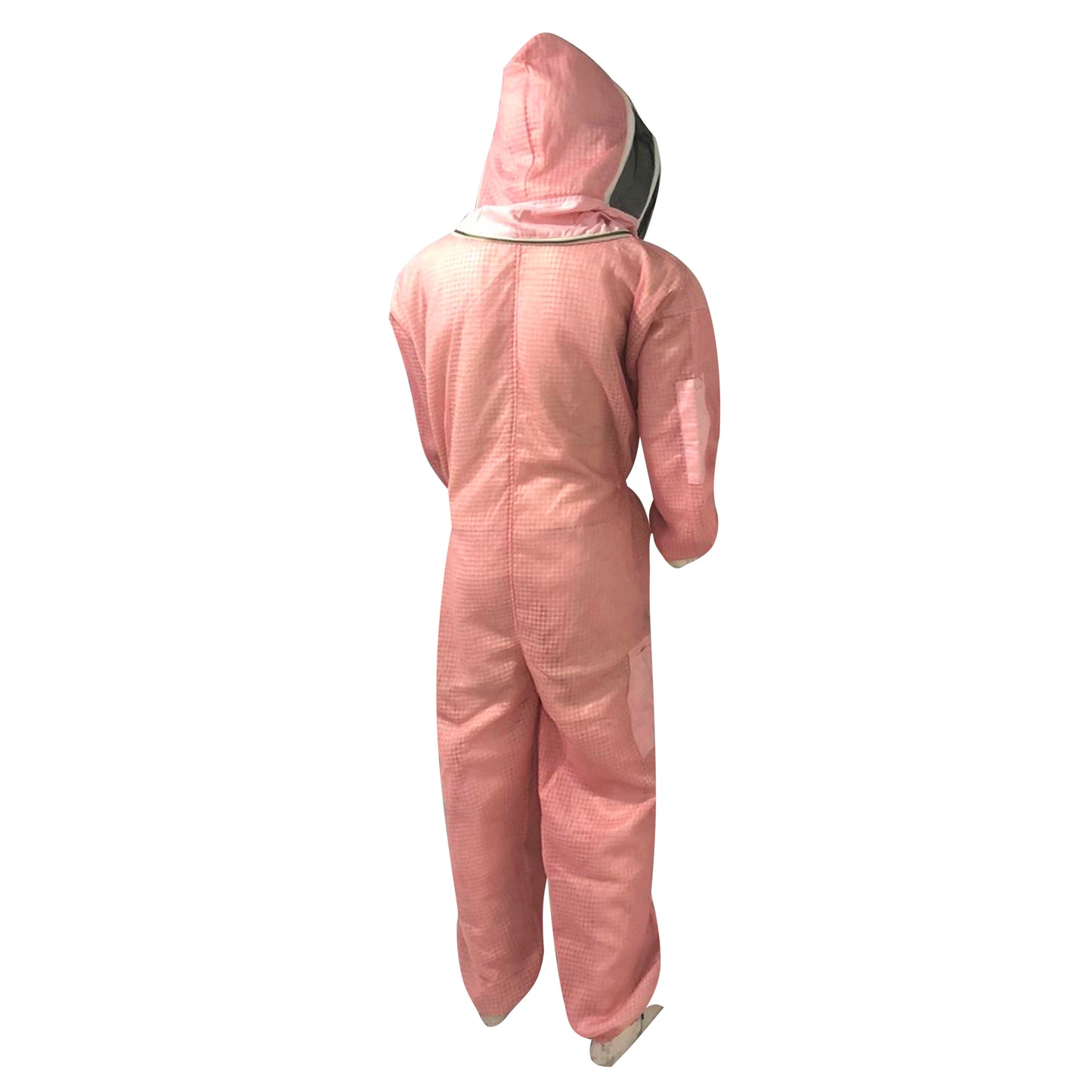 Premium Pink 3- Layer Fully Ventilated Suit With Fencing Veil / Hat (Copy)