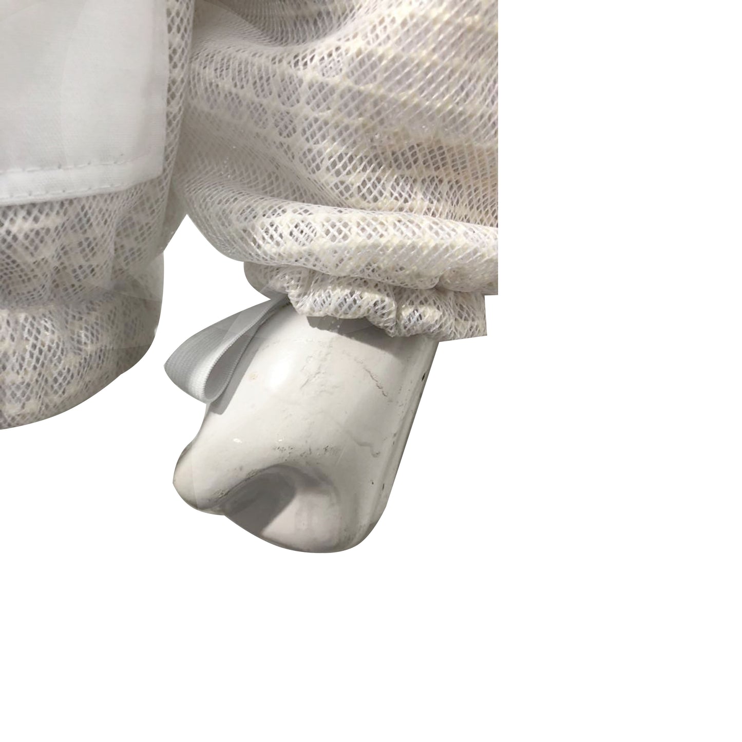 Premium 3-Layer Fully Ventilated Beekeeping Suit with2 Round Veils